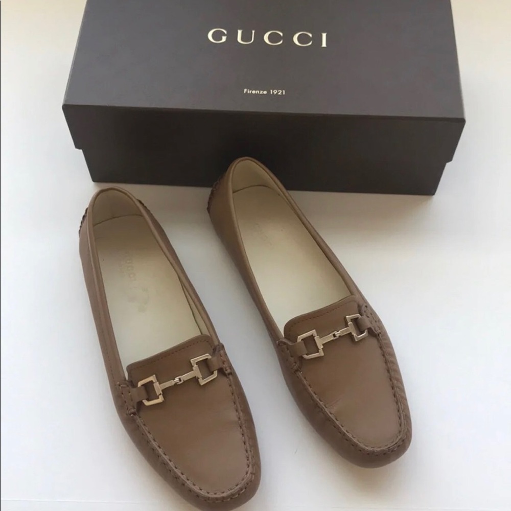 Gucci Horsebit Driving Loafers